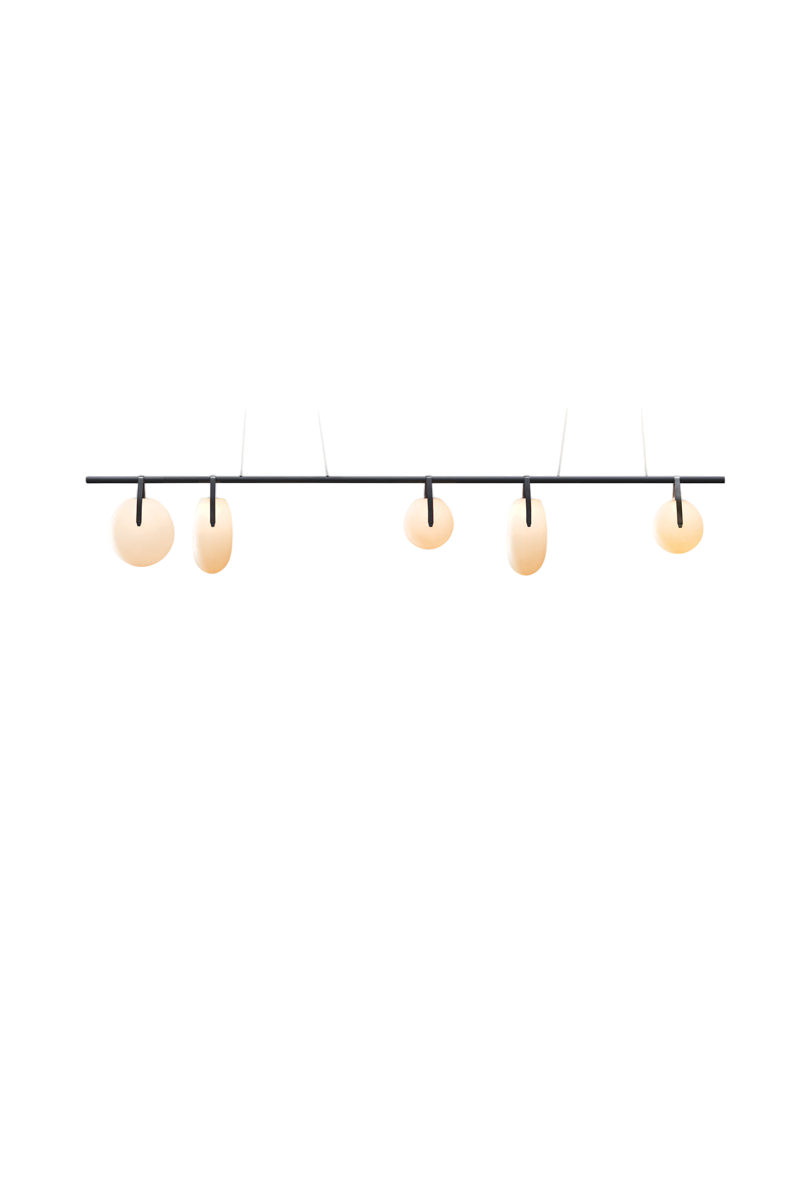 Gala 114" - Asymmetrical Mixed Globes