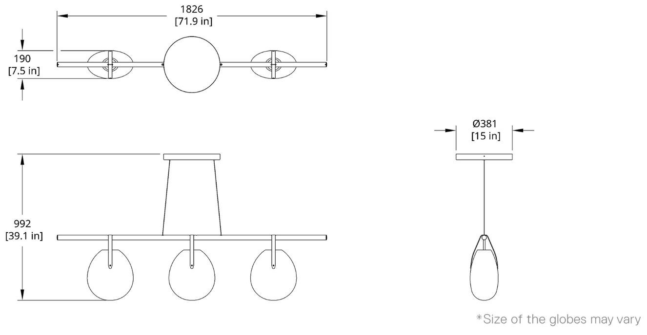 Product specifications for Black Canopy / 2200K / DALI