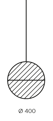 Geometric Pendant - Circle Full