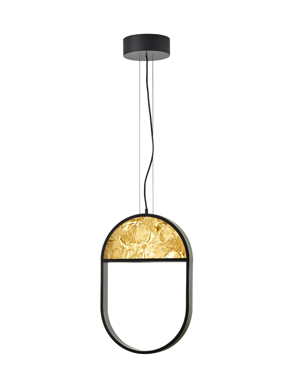 Geometric Pendant - Oval 1/3 Top