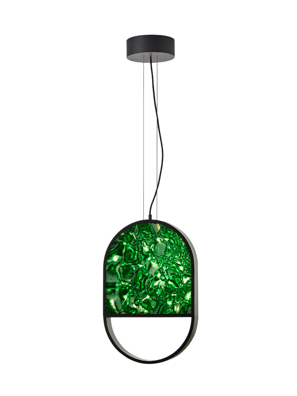 Geometric Pendant - Oval 2/3 Top
