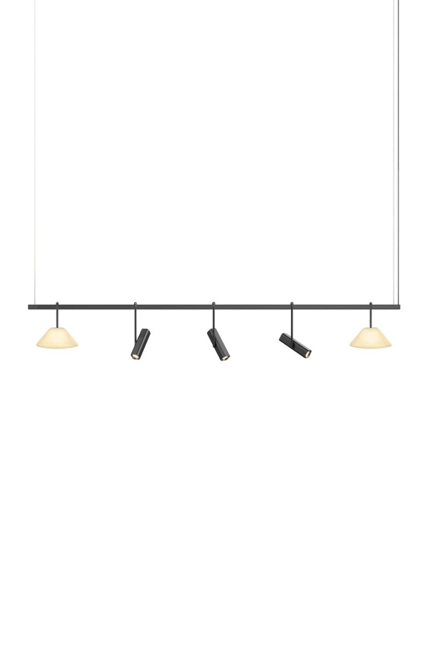 Highline 8' (5 head) - Cone Light Pendant