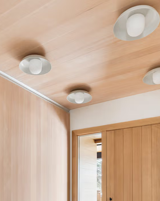 Hoist Flush mount - Small Shade