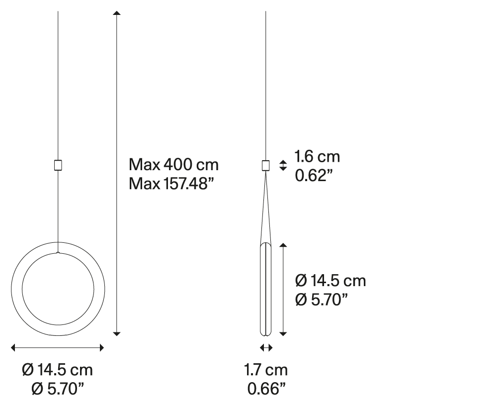 Product specifications for Matte Black / 2700K