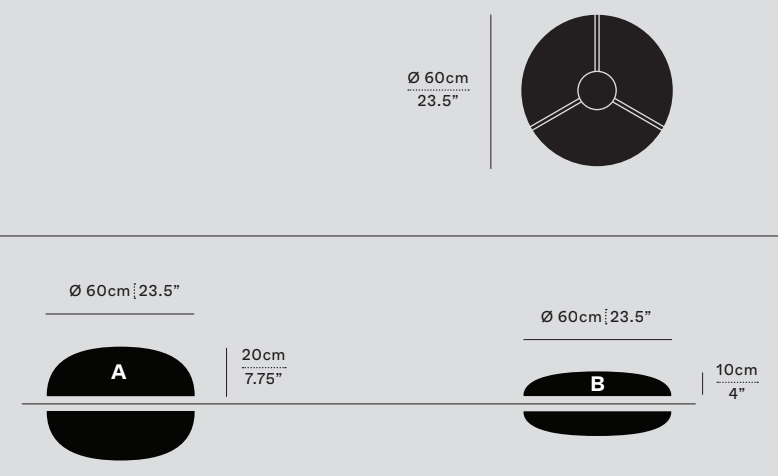 Product specifications for Black / A/A / Phase w/ 2700K