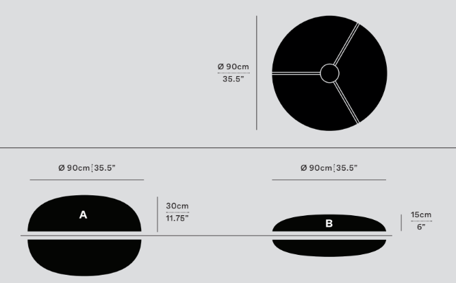 Product specifications for Black / A/A / Phase w/ 2700K