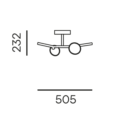 Product specifications for Smoke grey / Anthracite grey / Non Dimmable