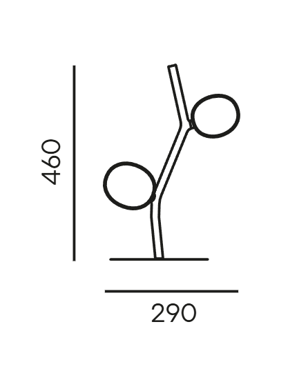 Product specifications for Smoke grey / White Matte