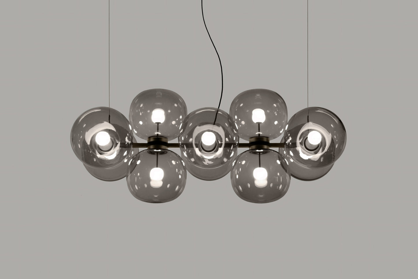 Jasmine Ten-light chandelier