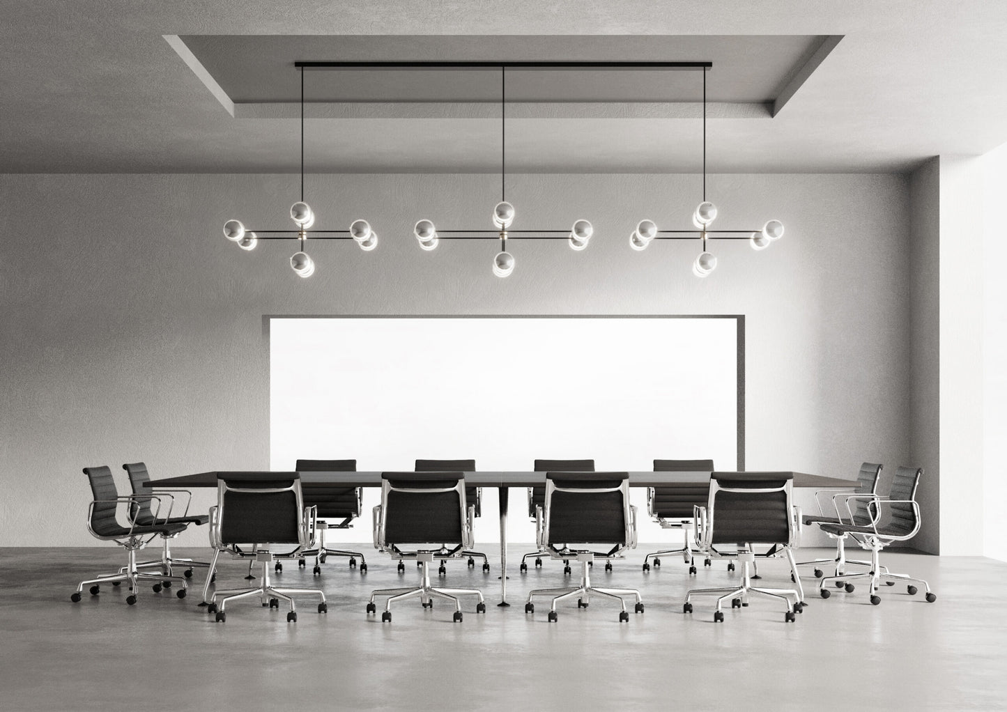 Celine Eight-light chandelier L