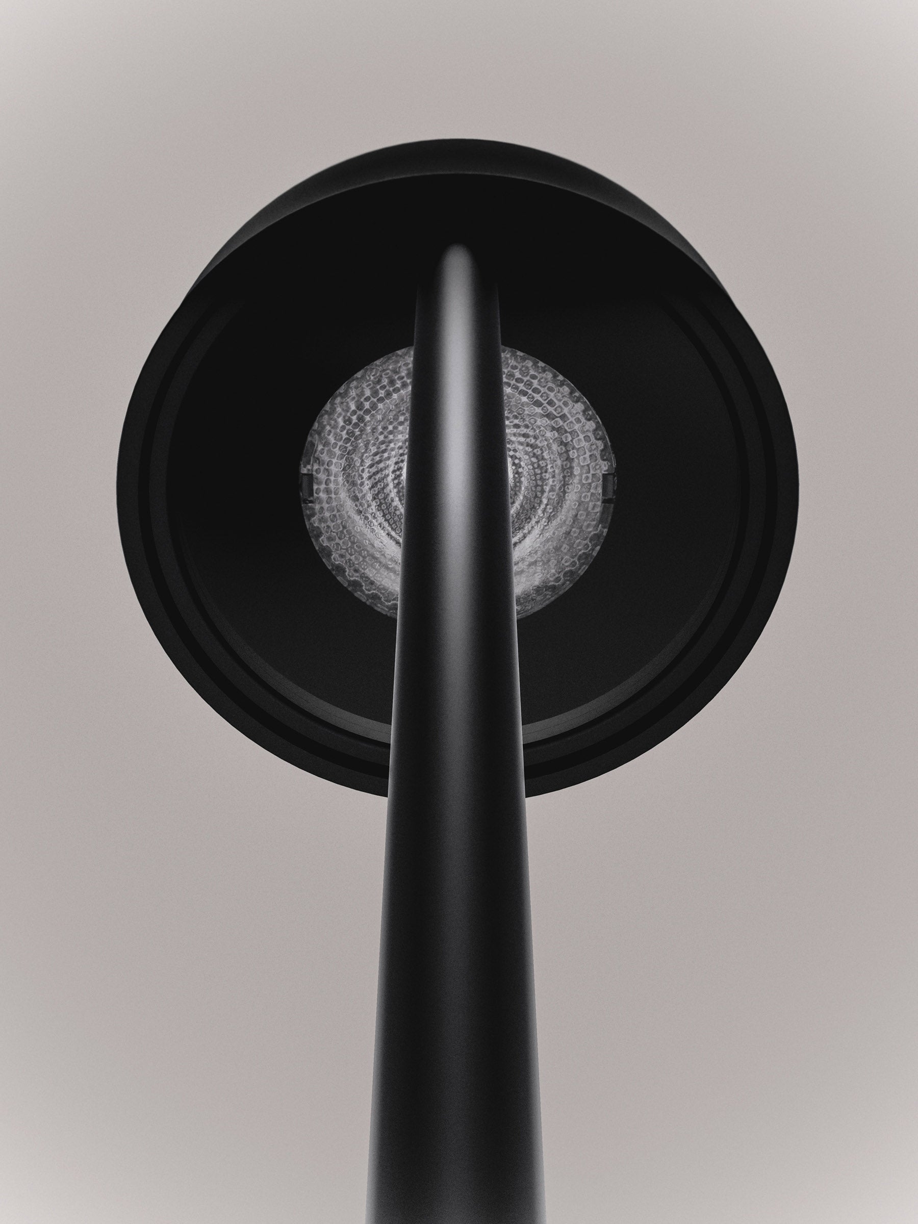 Cioèt recessed light source viewed from below