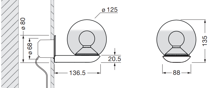 Product specifications for Phantom / With Cover