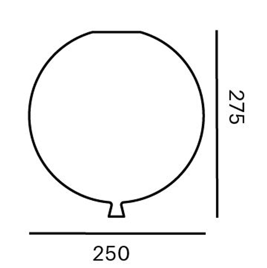 Product specifications for Triplex Opal / Acid-Etched Both Side / Light Switch - Black