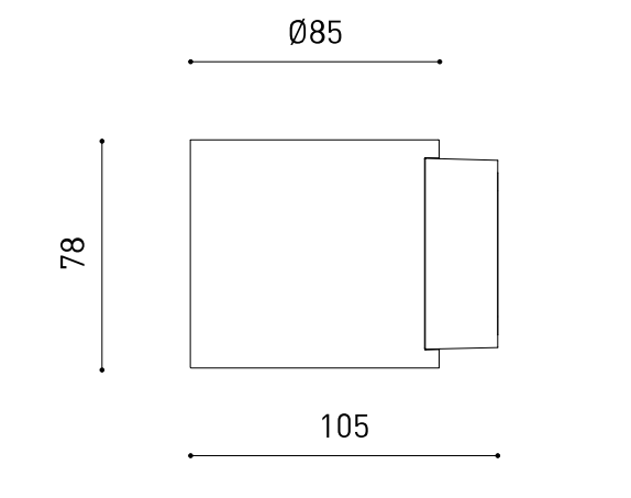 Product specifications for Mr Beam / Textured Grey / 2700K