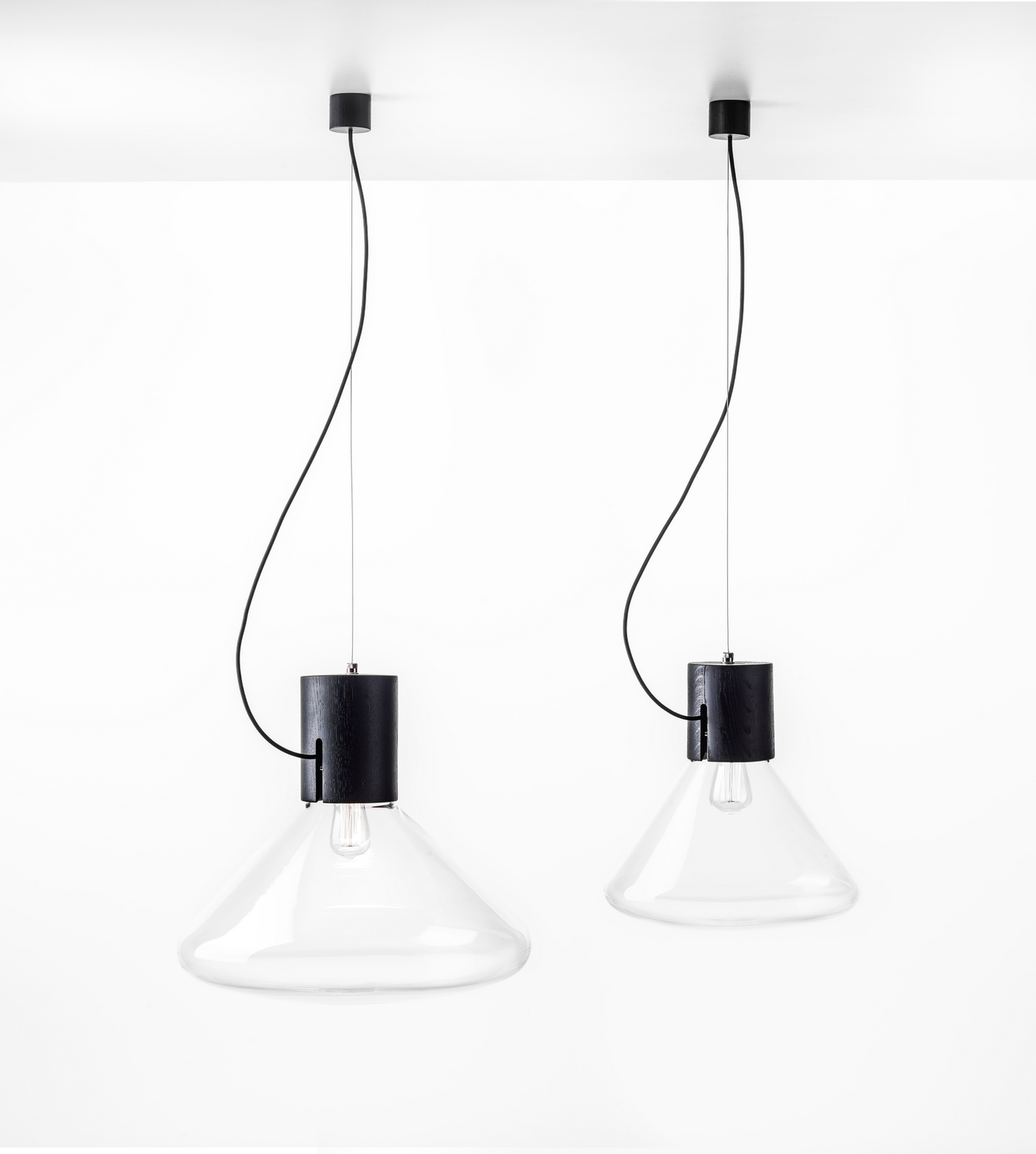 Muffins Pendant - Smoke Brown