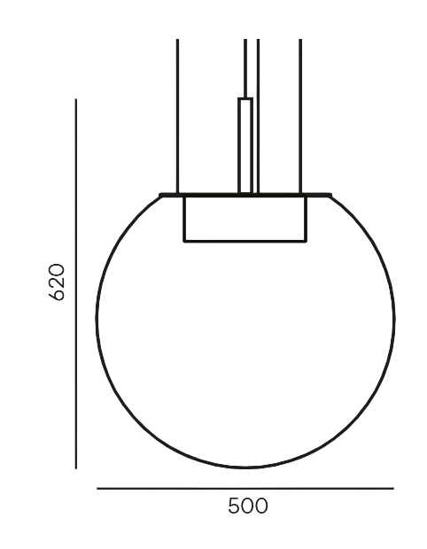 Orbis 500 - Metal Black Matte