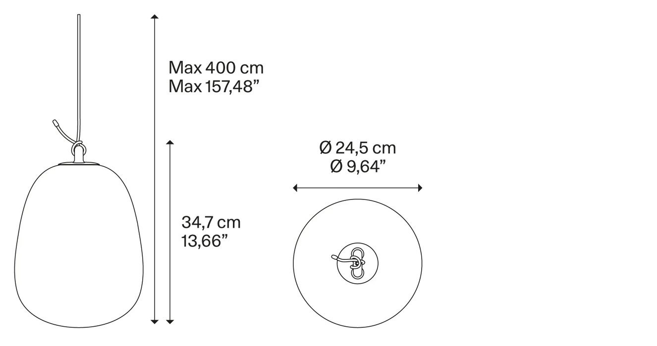 Product specifications for Large / 2700K / Clear