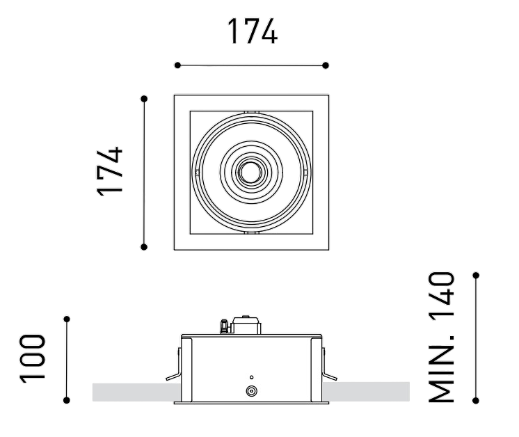 Product specifications for Matt Black / Orbital 1