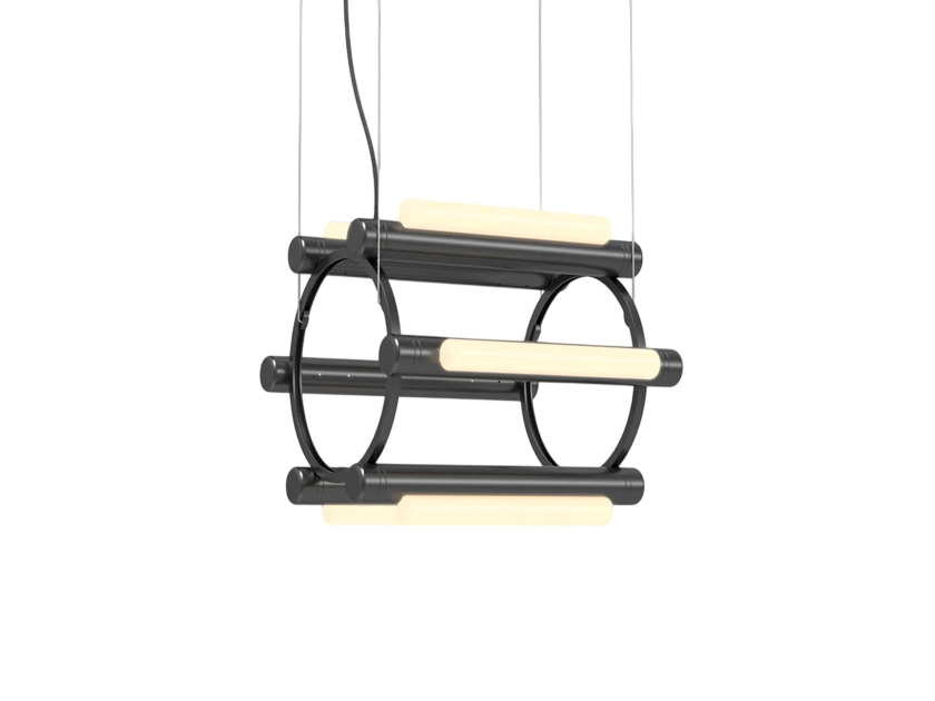 Pipeline Chandelier - Black