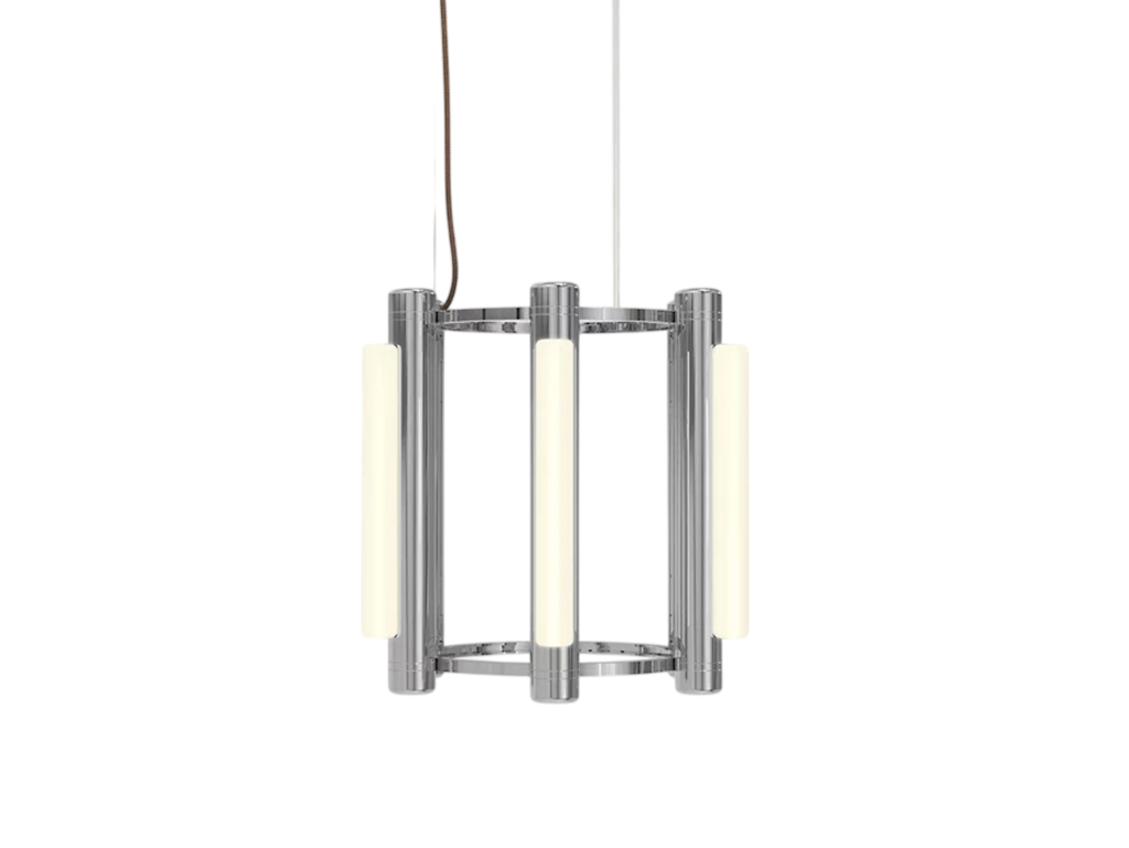 Pipeline Chandelier - Chrome