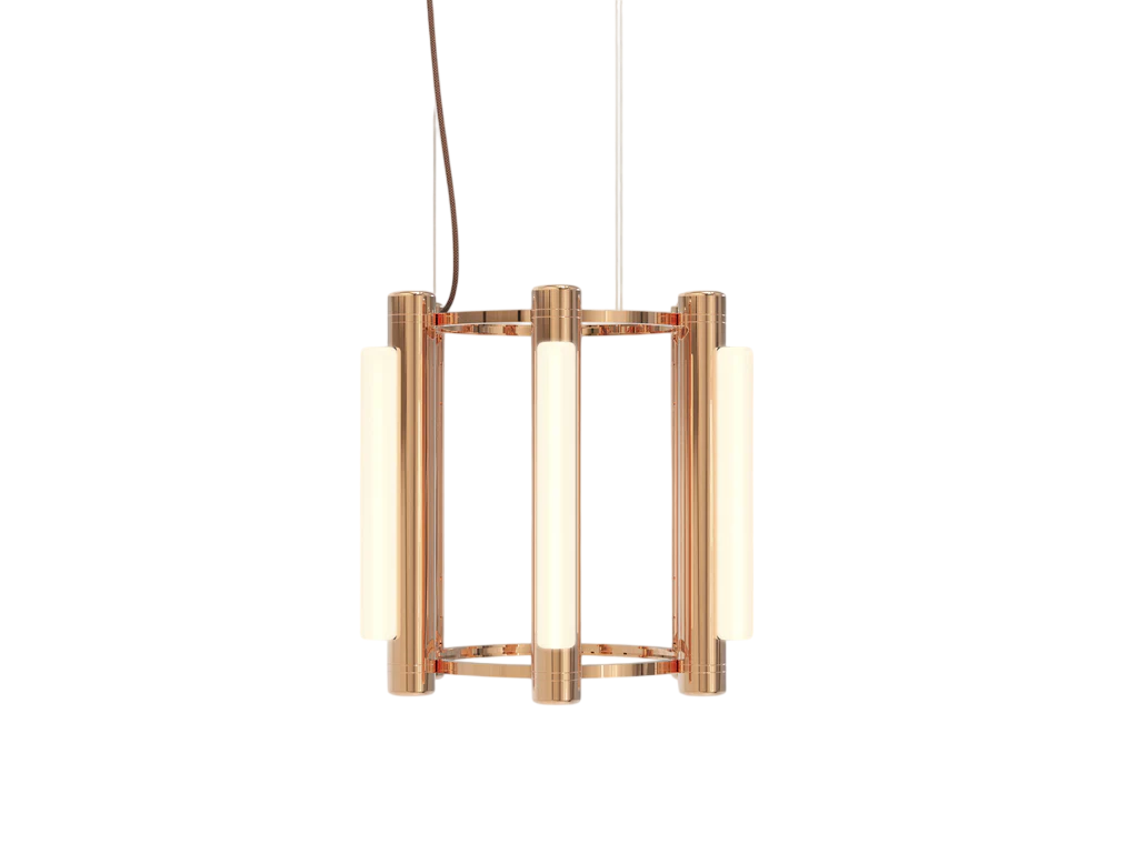 Pipeline Chandelier - Copper