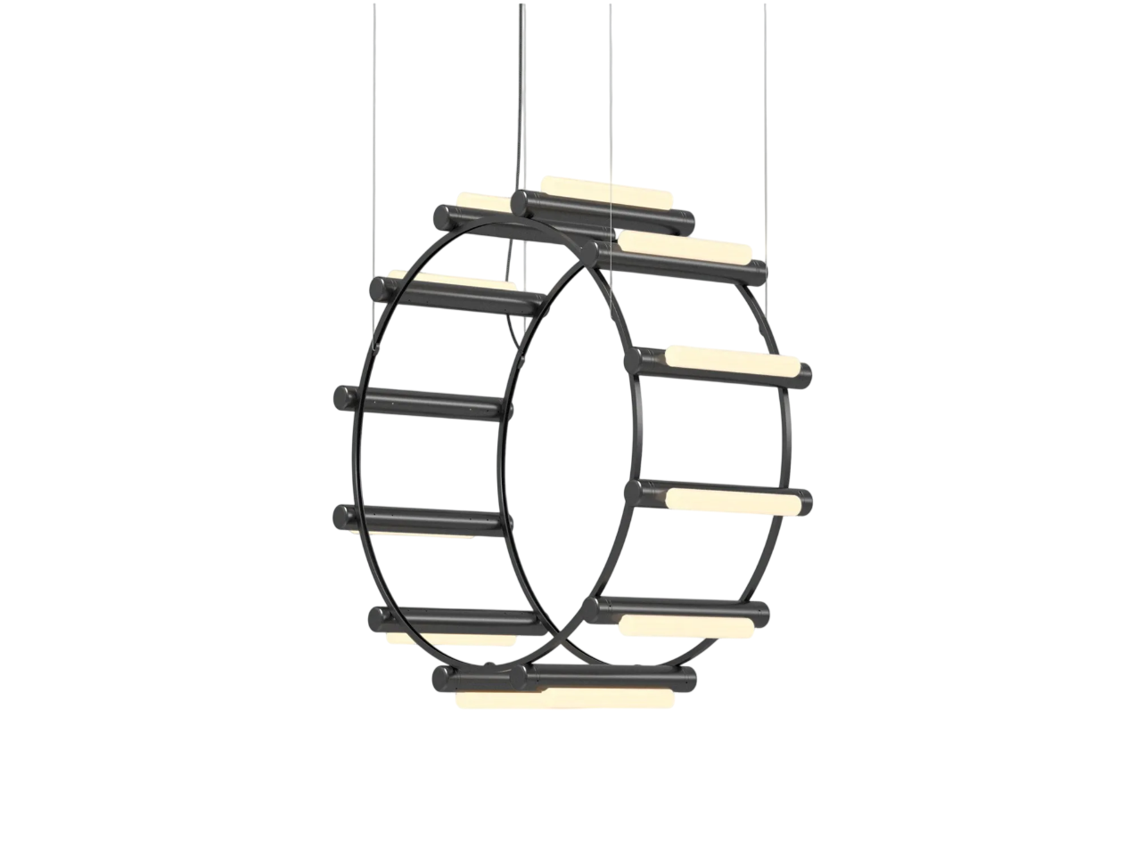Pipeline Chandelier - Black