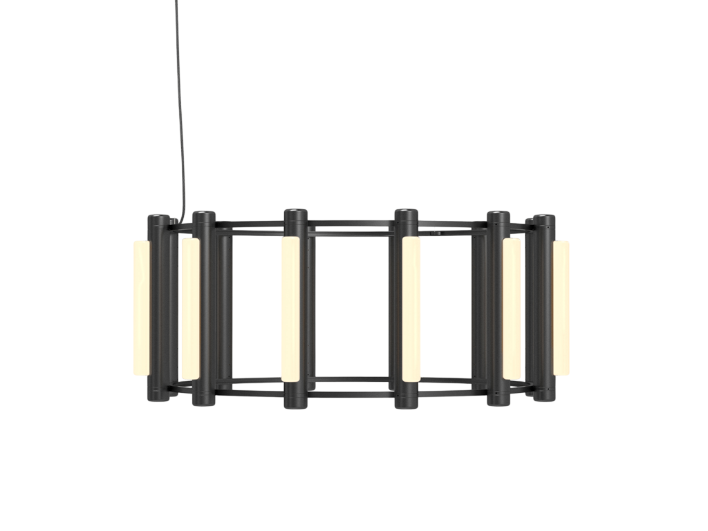 Pipeline Chandelier - Black