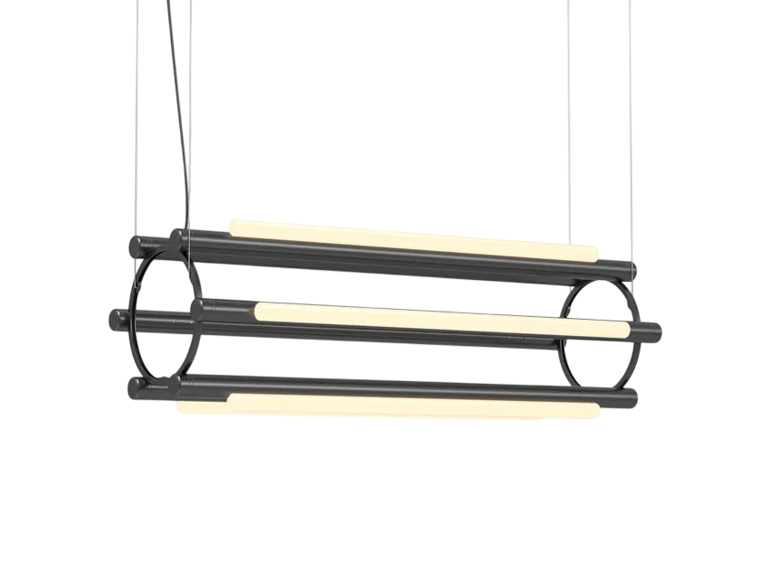 Pipeline Chandelier - Black