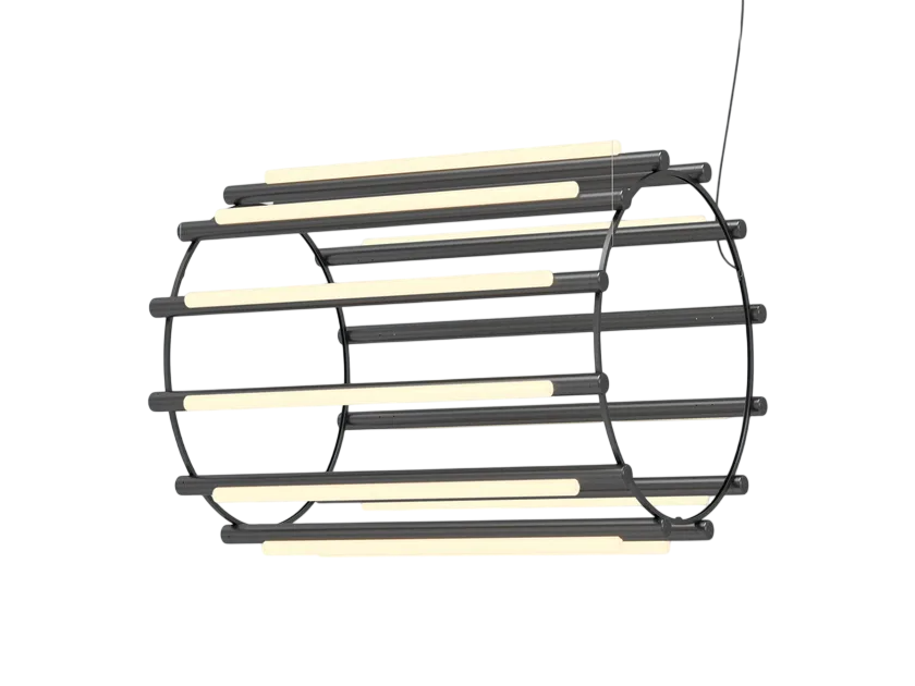 Pipeline Chandelier - Black