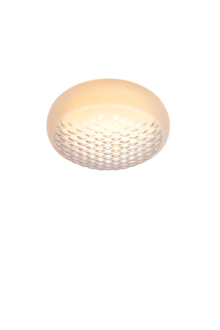 Print Flush Mount - Small Globe