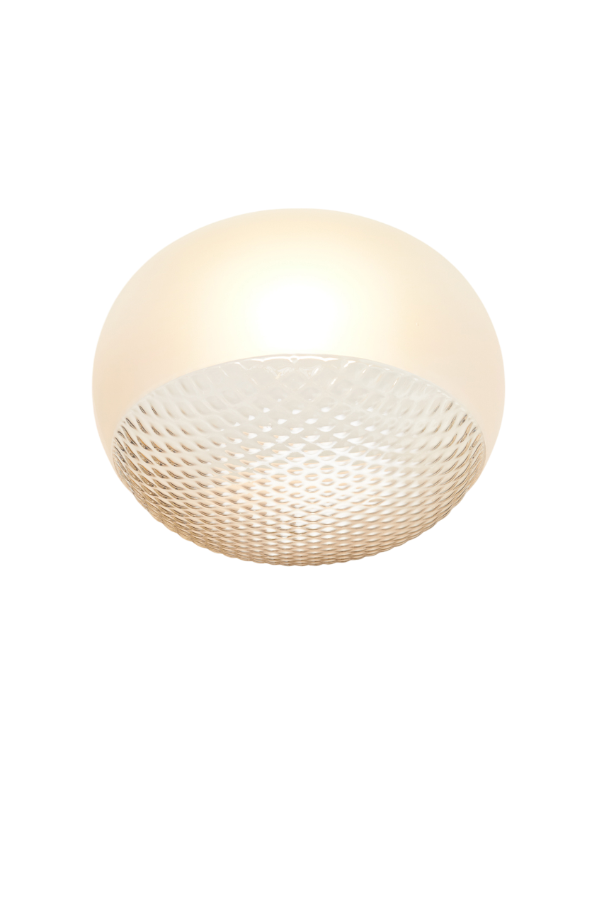 Print Flush Mount - Large Globe
