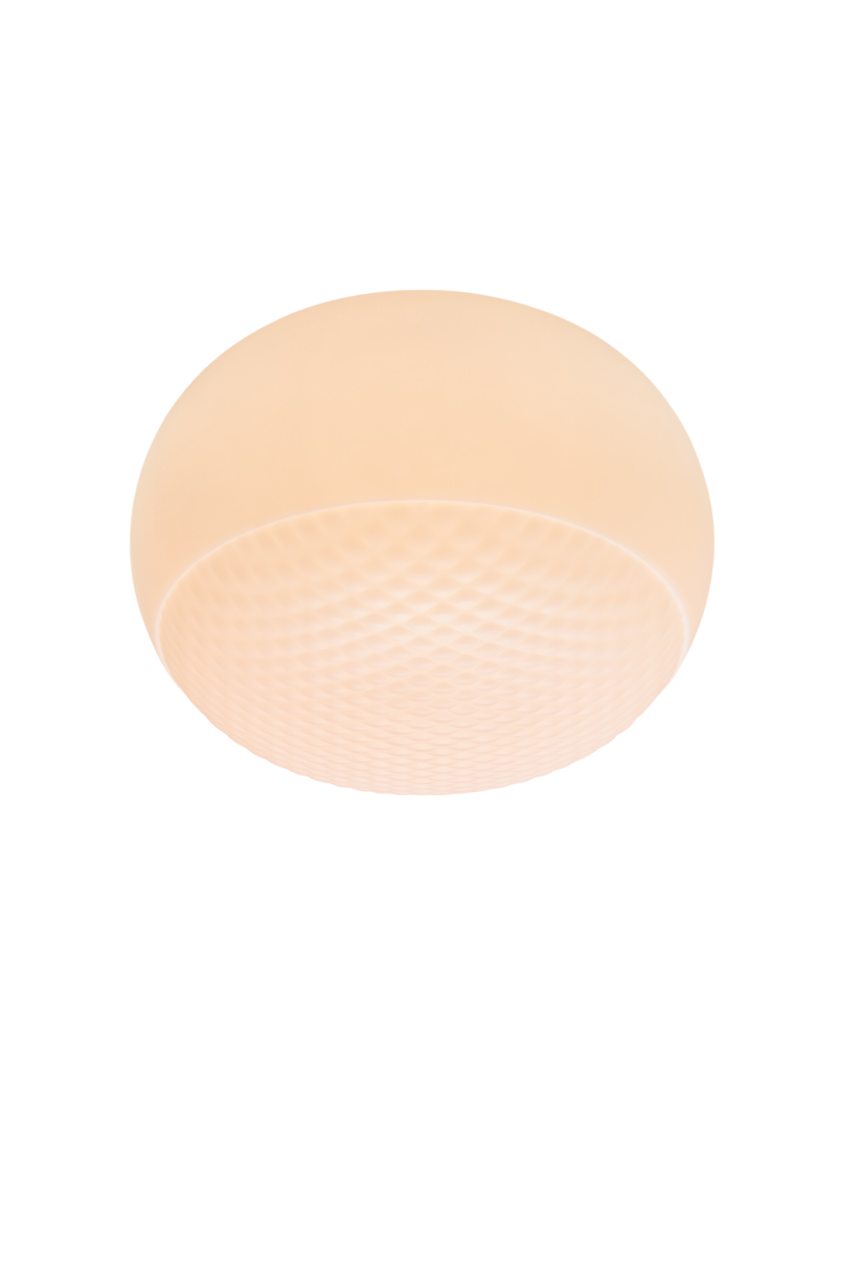 Print Flush Mount - Large Globe