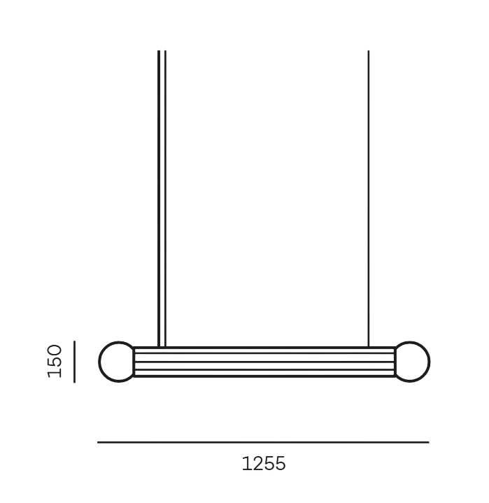 Prisma Double - Prisma Pendent Double Small 1000