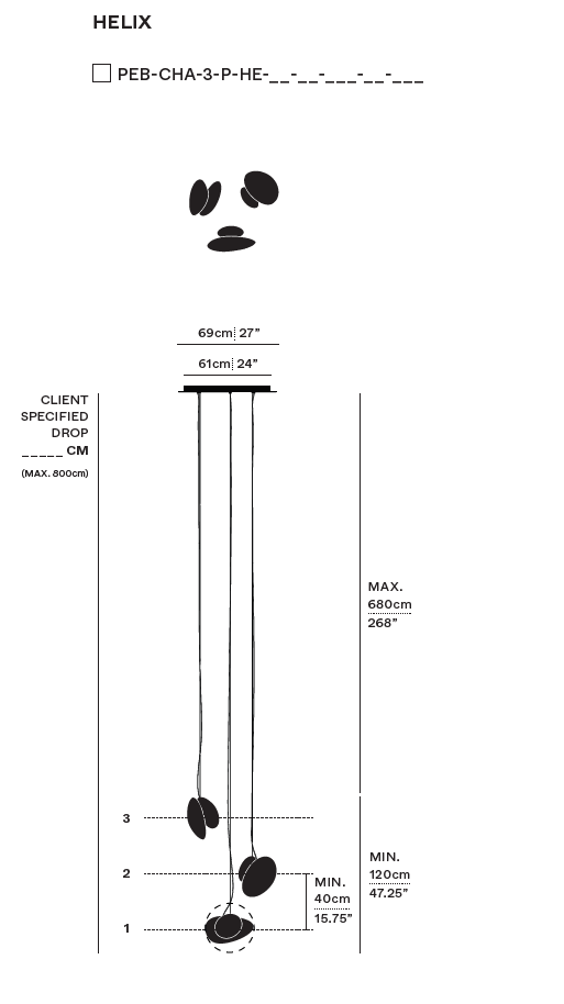 Product specifications for Pearl / Helix 3 / DALI