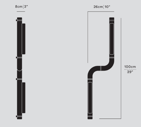 Product specifications for Black / Black / Phase w/ 2700K