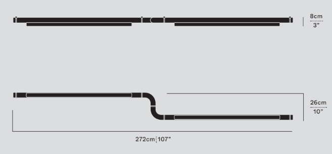 Product specifications for Black / Black / Phase w/ 2700K
