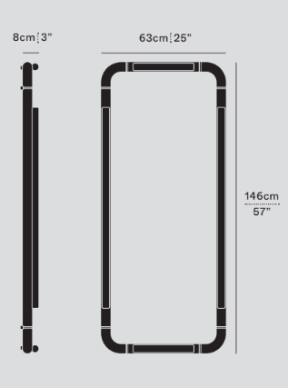 Product specifications for Black / Black / Phase w/ 2700K