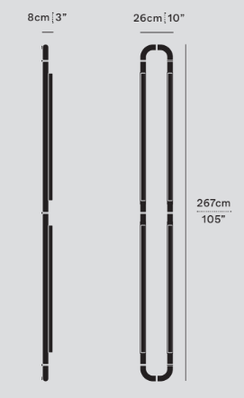 Product specifications for Black / Black / Phase w/ 2700K
