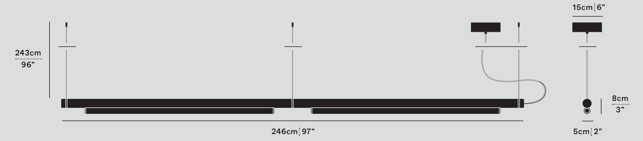 Product specifications for Black / Black / Phase w/ 2700K