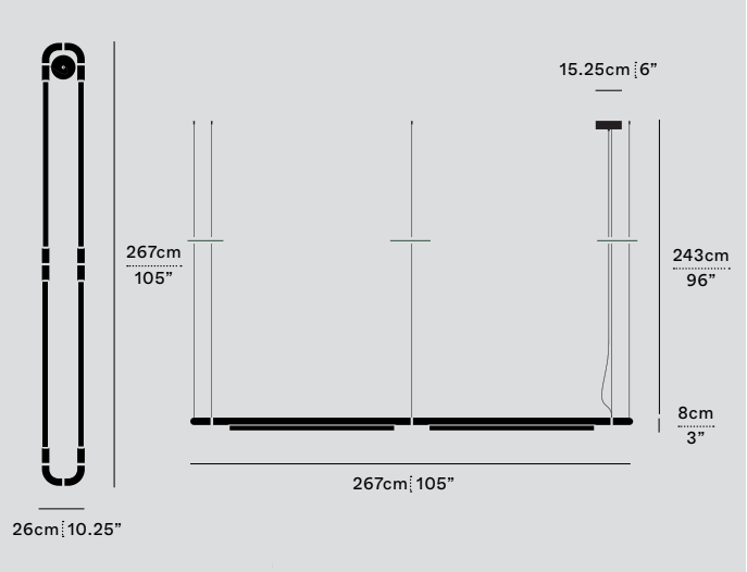 Product specifications for Black / Black / Phase w/ 2700K