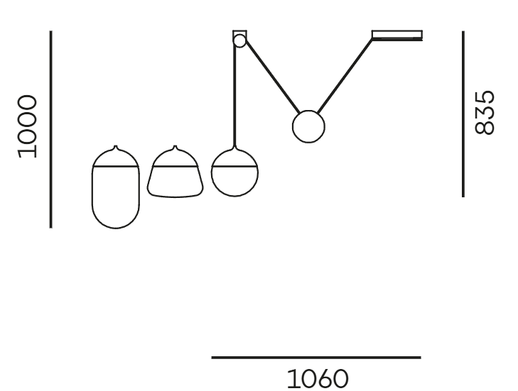 Product specifications for Triplex Opal A  w/ Metal White Matte / Metal Black Matte w/ Black / 2700K w/ No Dim