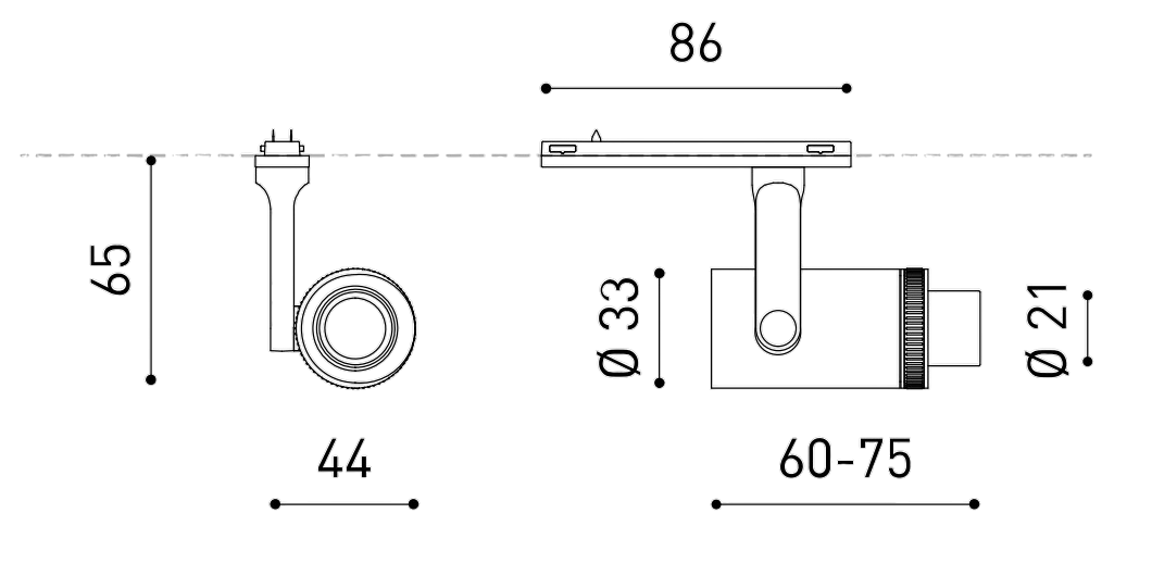Product specifications for Textured Black / 2700K