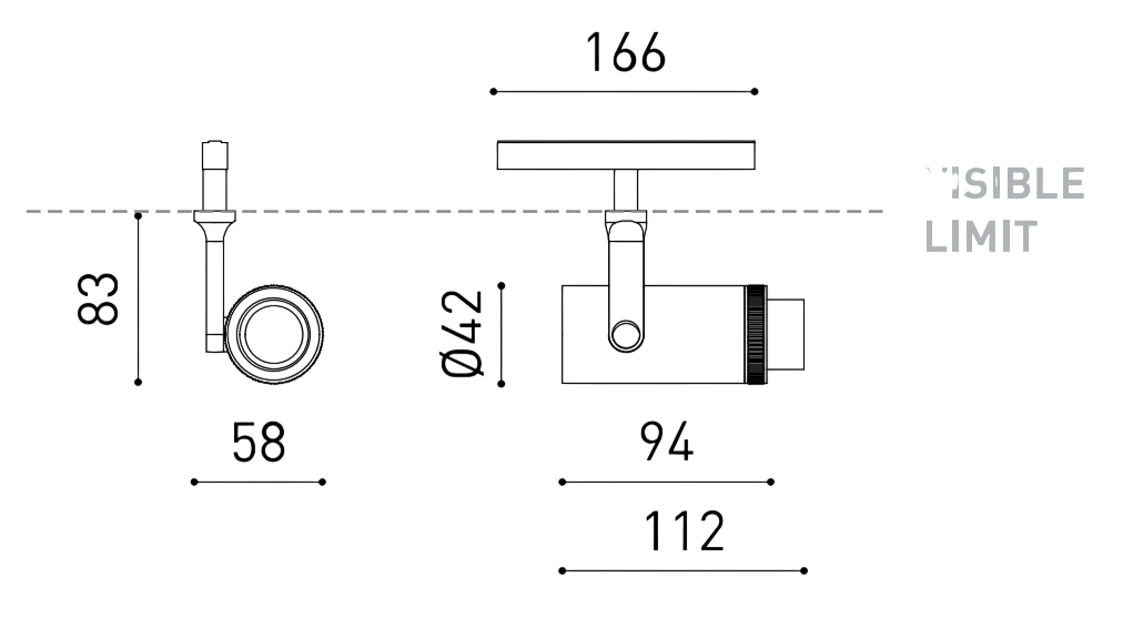 Product specifications for Textured Black / No Dim / 2700K