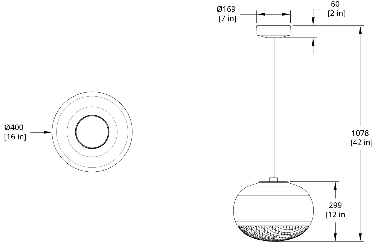 Product specifications for Clear/Frosted Glass / 2700K / DALI