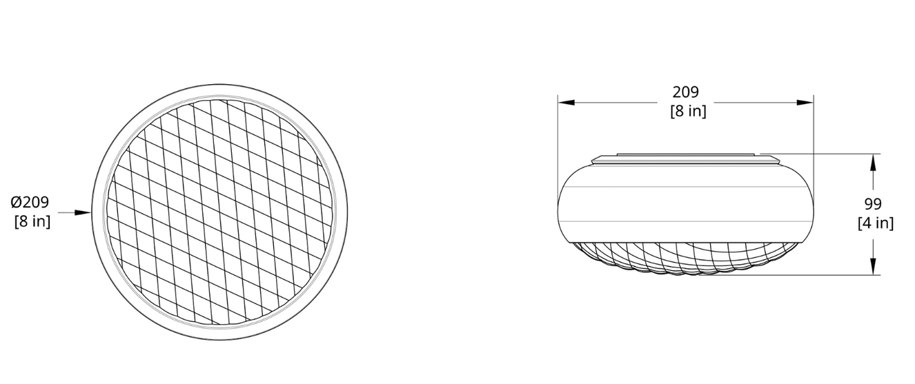 Product specifications for Clear/Frosted Glass / 2700K / DALI