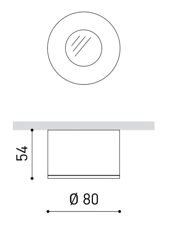 Product specifications for Textured Black / Puck M / 2700K