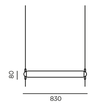 Product specifications for Triplex Opal w/ Metal White Matte / Glass Black w/ Black / No Dim w/ 2700K