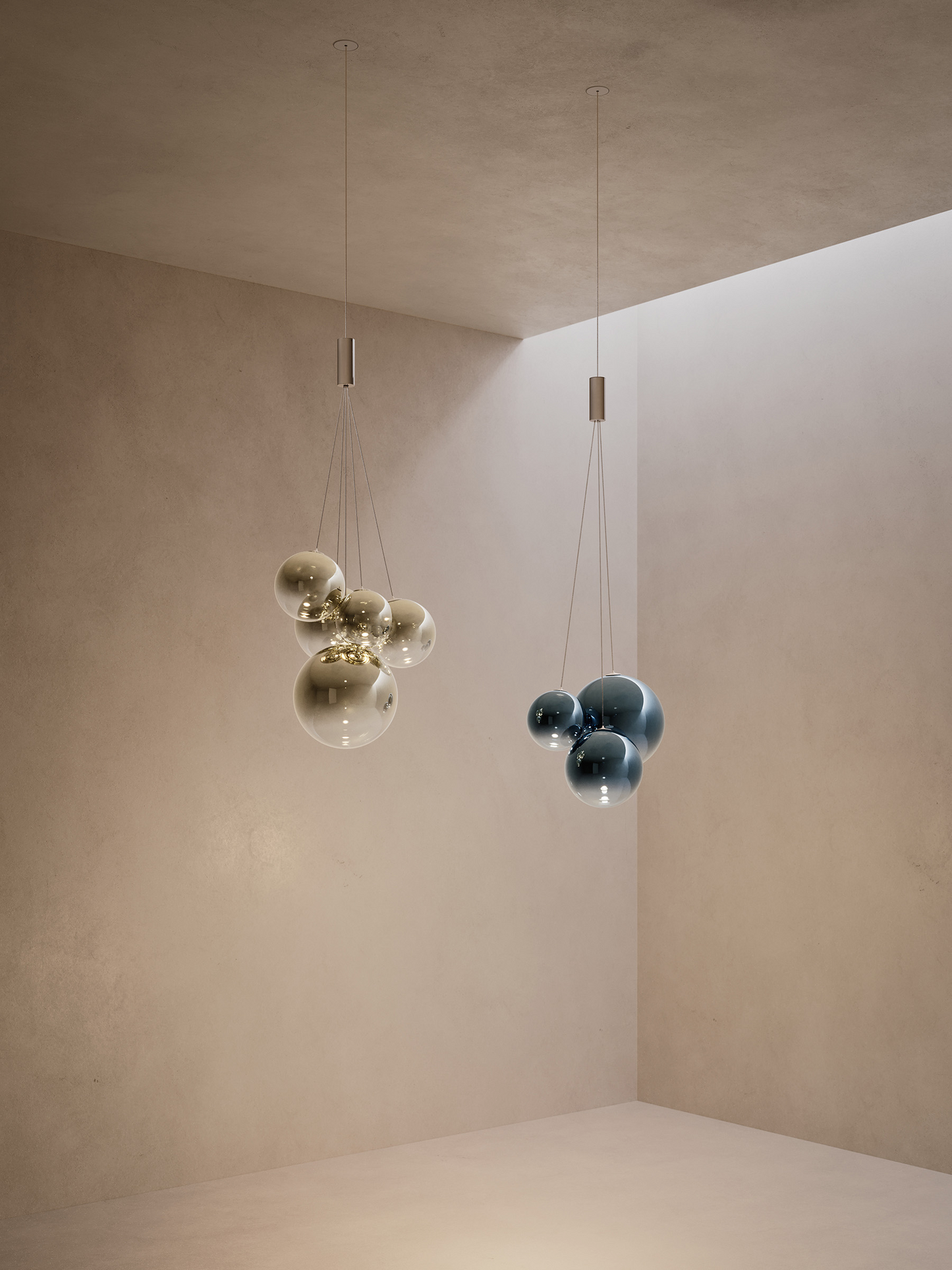 Random Cluster Suspension - Random