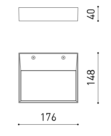 Product specifications for Mini / Textured Black / 2700K w/ No Dim