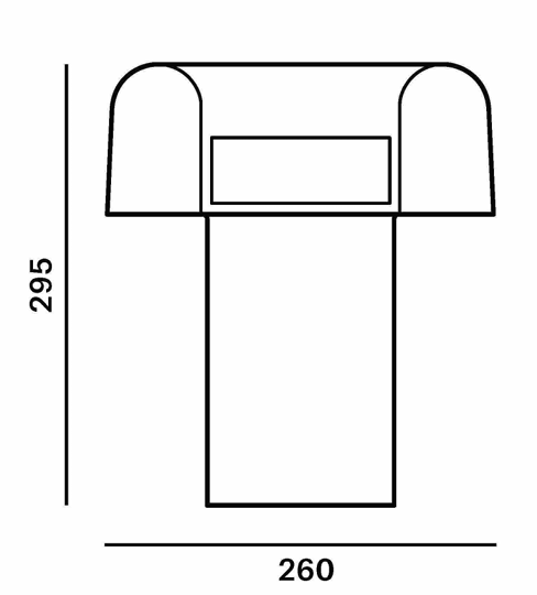 Product specifications for Transparent w/ Silver Anodized / Black Anodized / Black